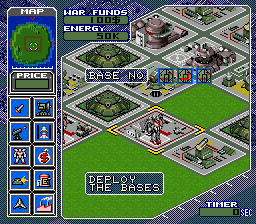 Metal Marines (USA) In game screenshot